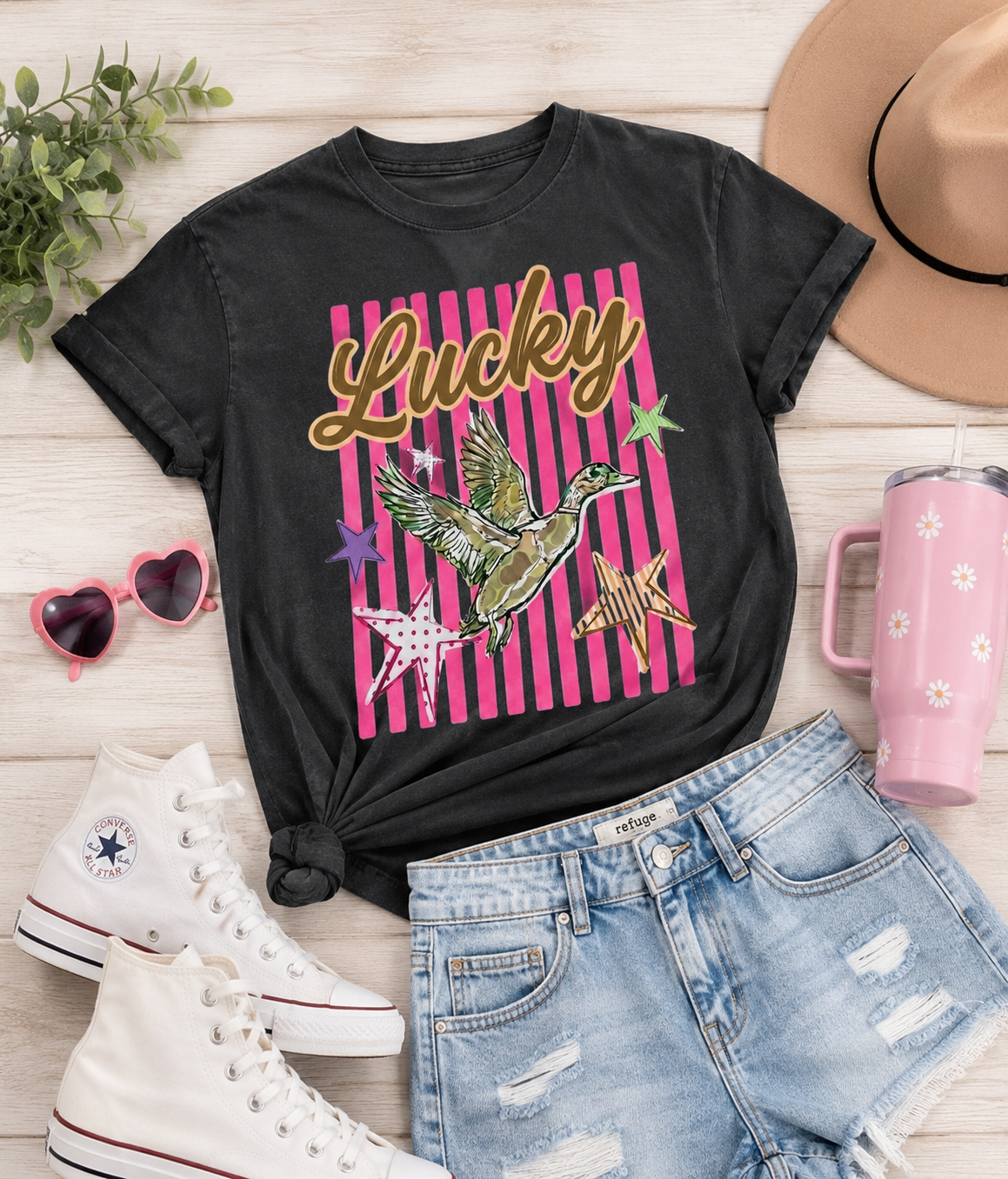 Lucky Duck DTF Print