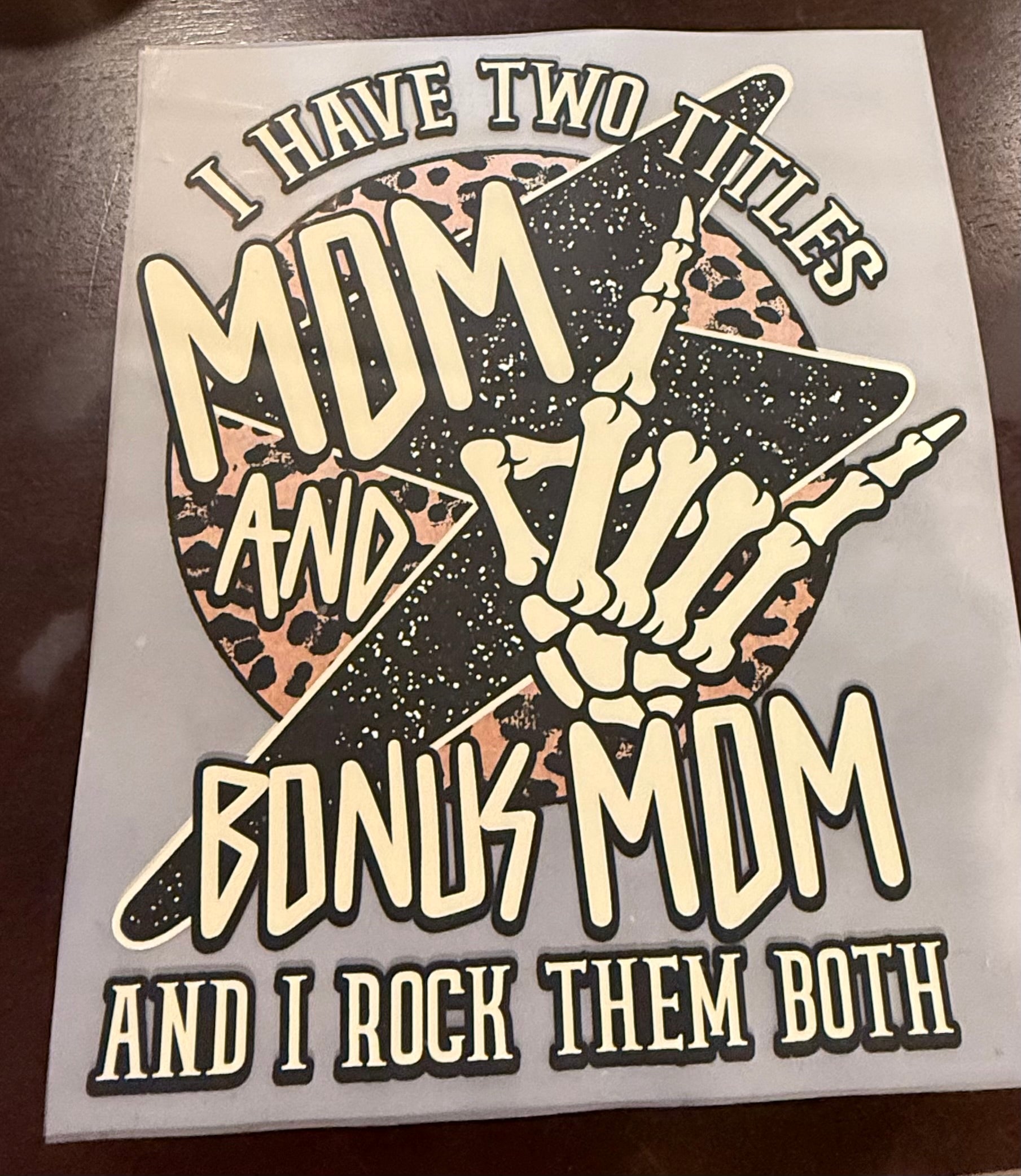 MOM - I HAVE TWO TITLES