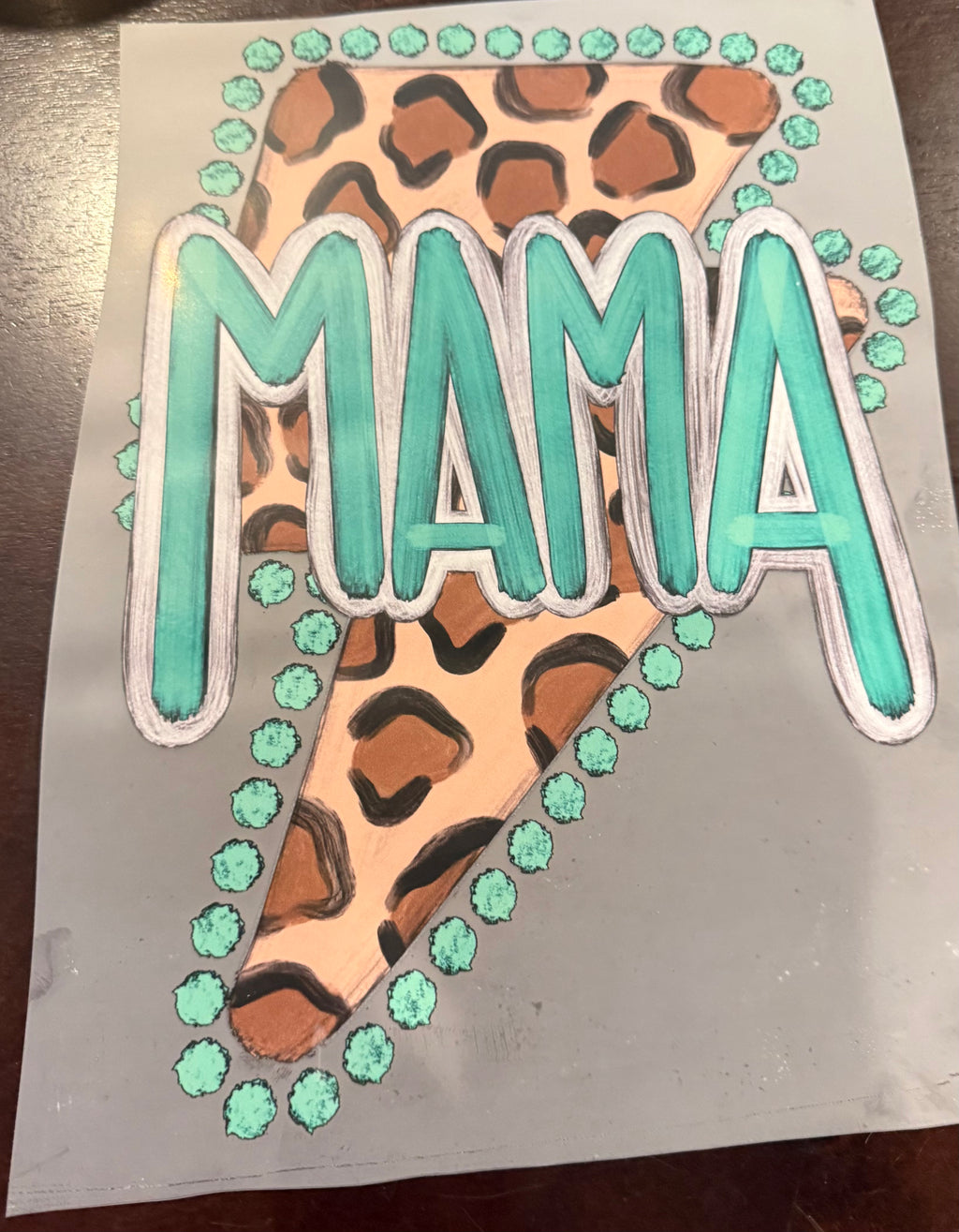 MAMA / LIGHTING BOLT / ANIMAL PRINT - DTF PRINT ONLY
