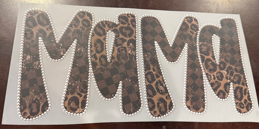 MAMA / ANIMAL PRINT - DTF - PRINT ONLY