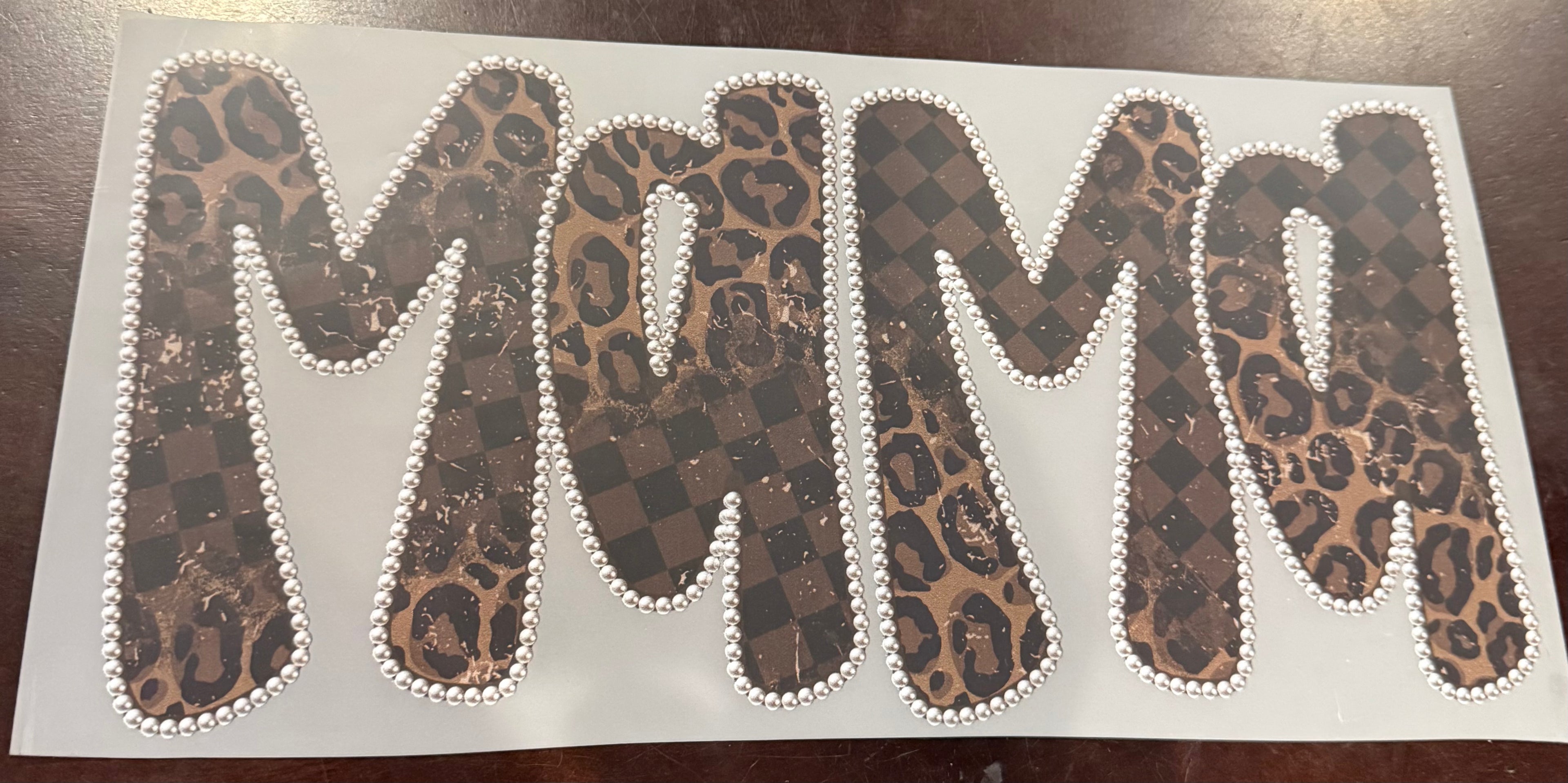 MAMA / ANIMAL PRINT - DTF - PRINT ONLY