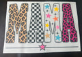 MAMA DTF PRINT - ANIMAL AND CHECK