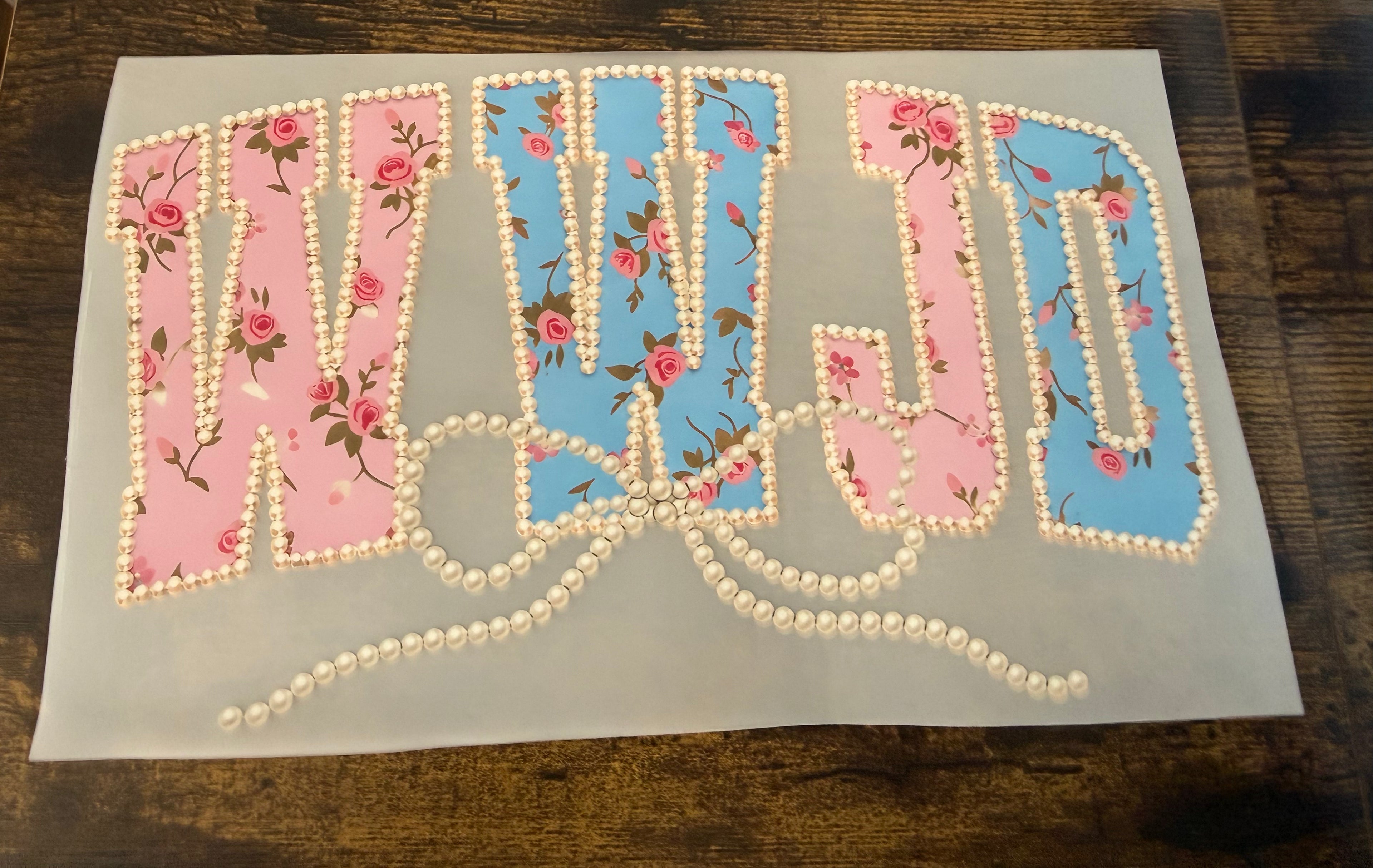 WWJD BOW FLORAL - DTF FAITH