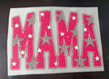 MAMA - DTF PRINT - STARS CHECKERED