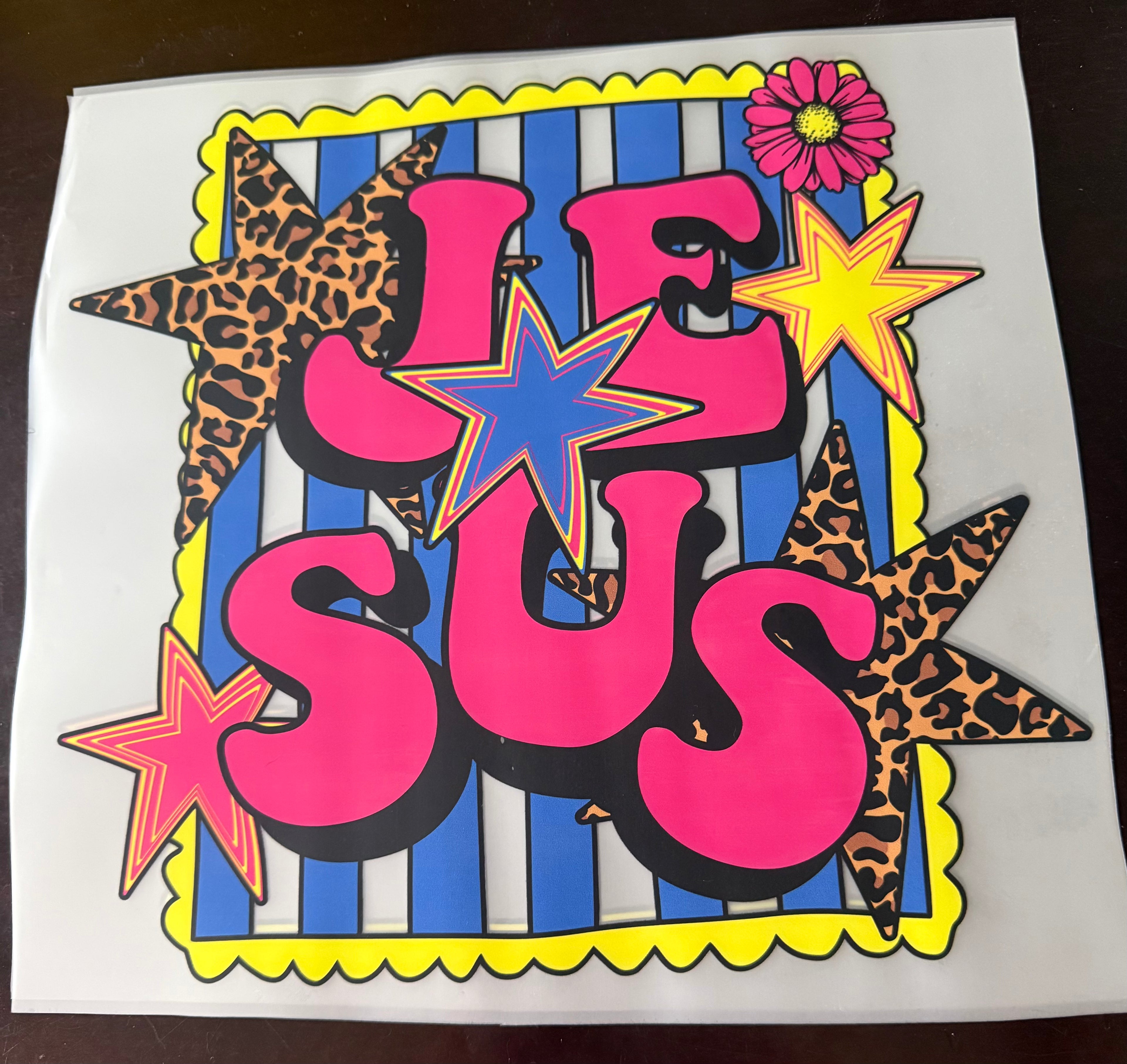 JESUS DTF  / STARS / ANIMAL PRINT