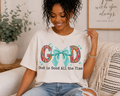 God Is Good All The Time Bow DTF