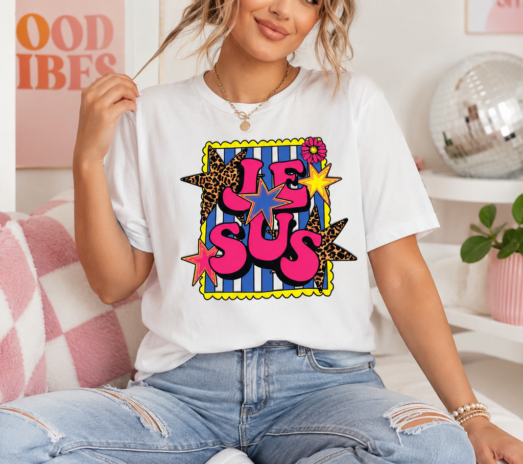 JESUS DTF  / STARS / ANIMAL PRINT