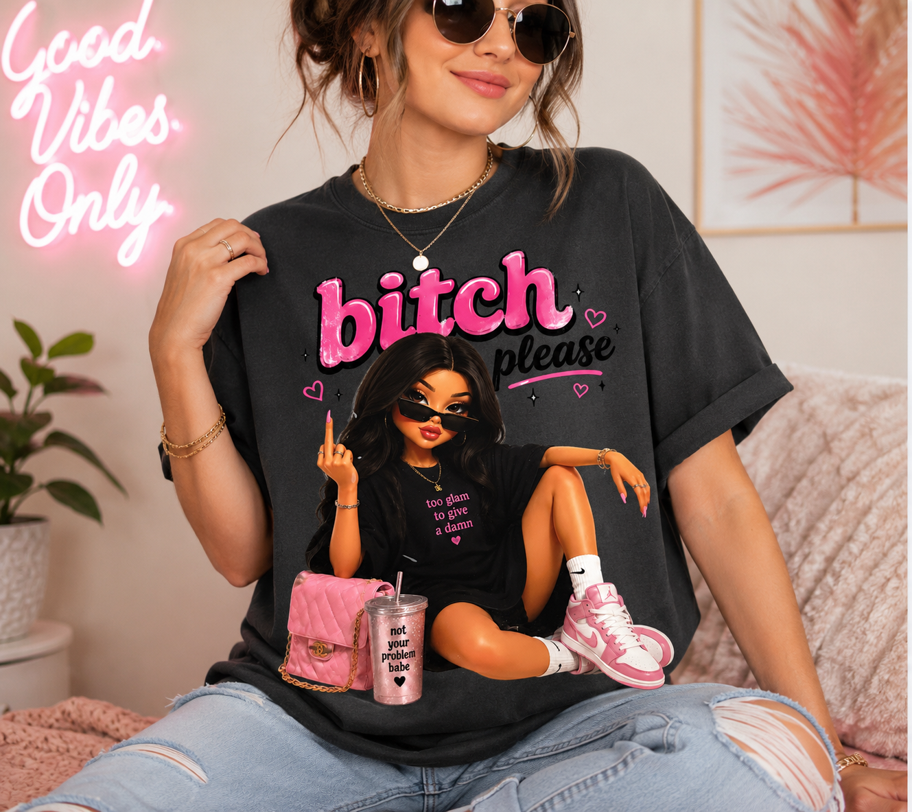 BITCH PLEASE DOLL PRINT