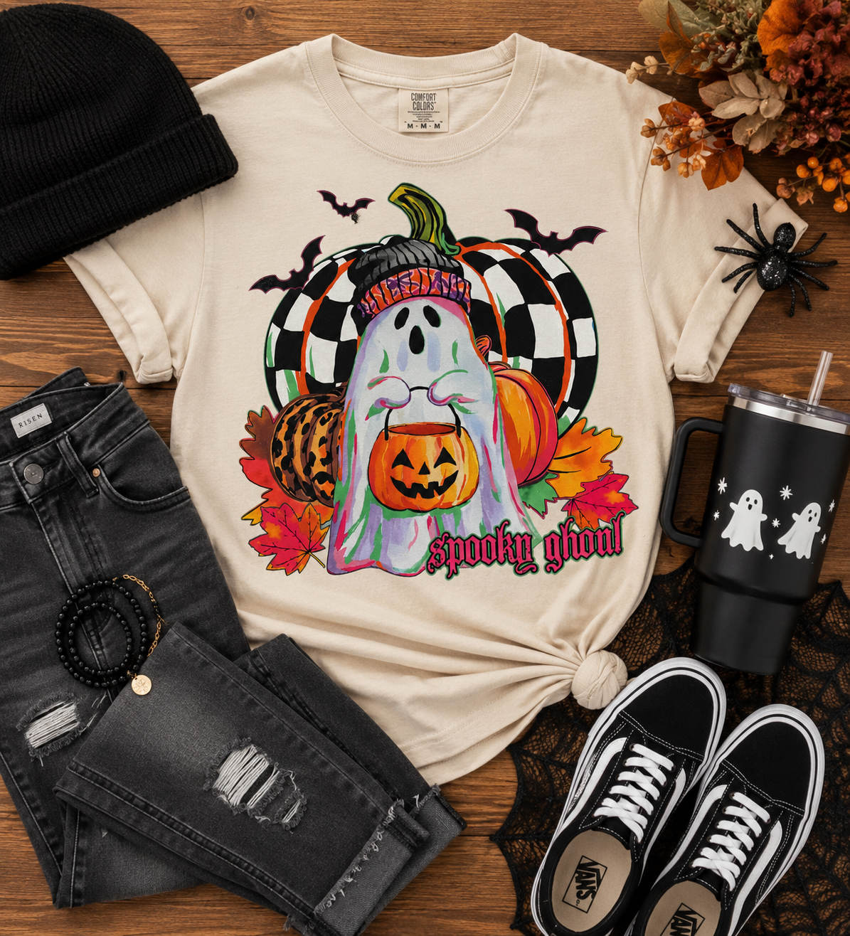 Spooky Ghoul DTF Print - Halloween
